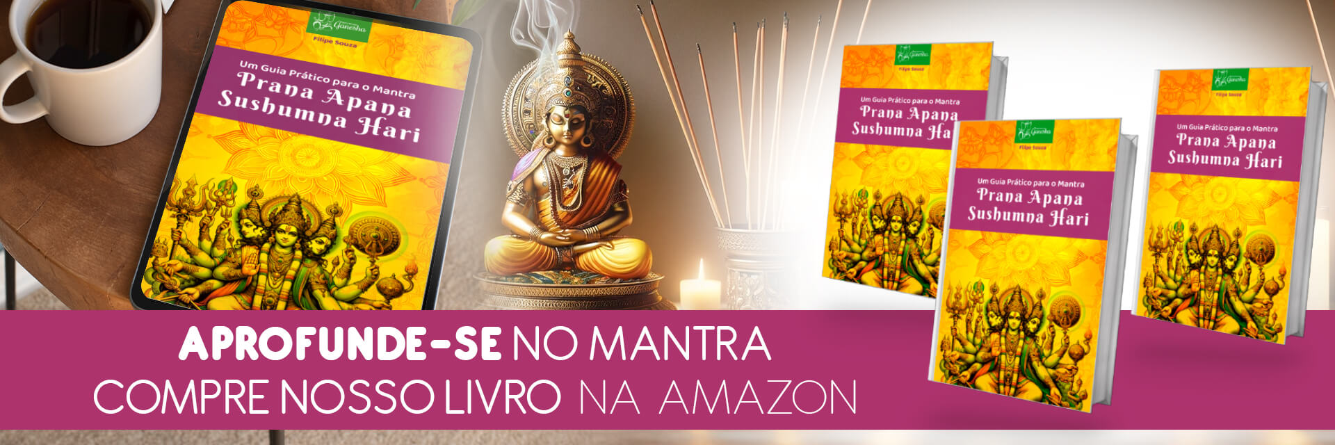 Aprofunde-se no Mantra - Compre nosso livro na Amazon