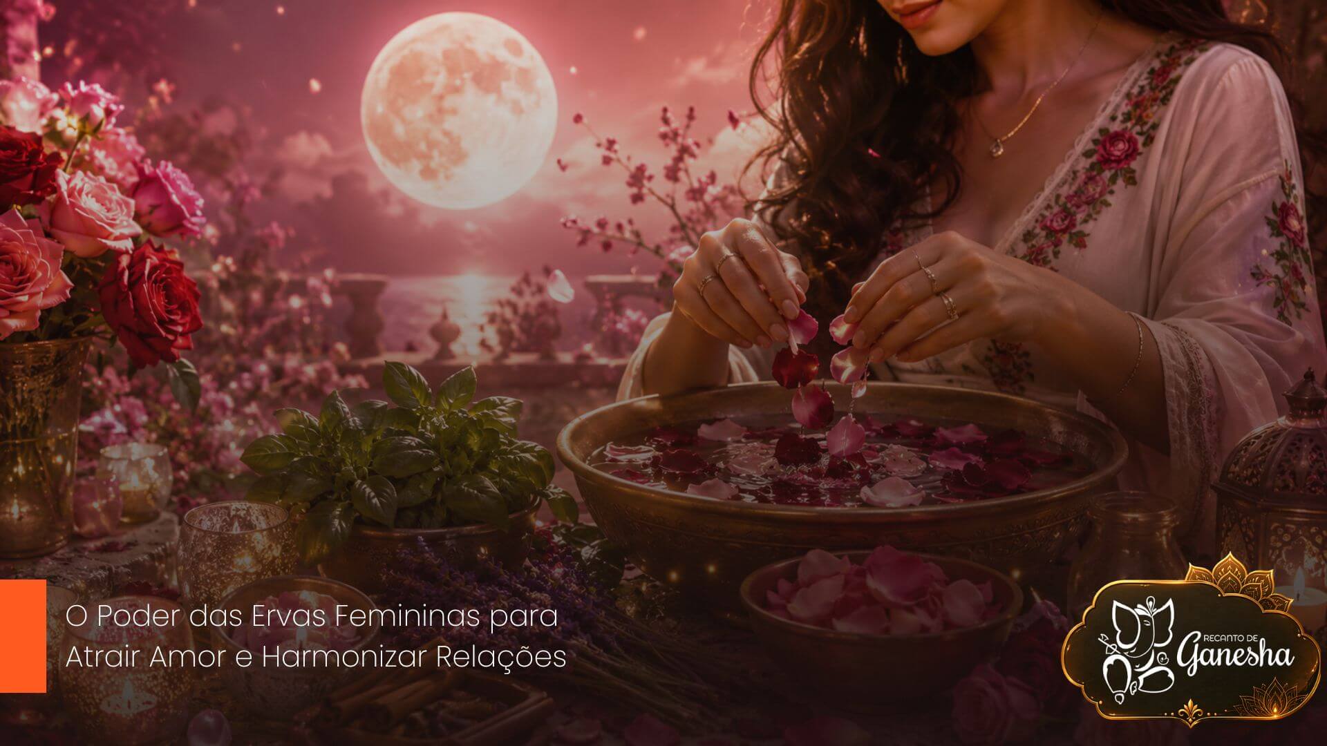 O Poder das Ervas Femininas para Atrair Amor e Harmonizar Relações